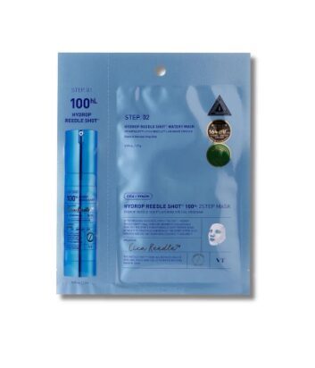 VT Cosmetics – Hydrop Reedle Shot 100 2-Step Hydrogel Mask - 2 žingsnių drėkinamoji veido kaukė 